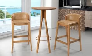 Como decorar a rea gourmet com o Conjunto Mesa Bistr Sara e Banqueta Milo